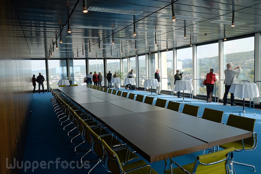 19. Etage des Wuppertaler Sparkassenturm