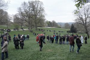 Ende der Prozession