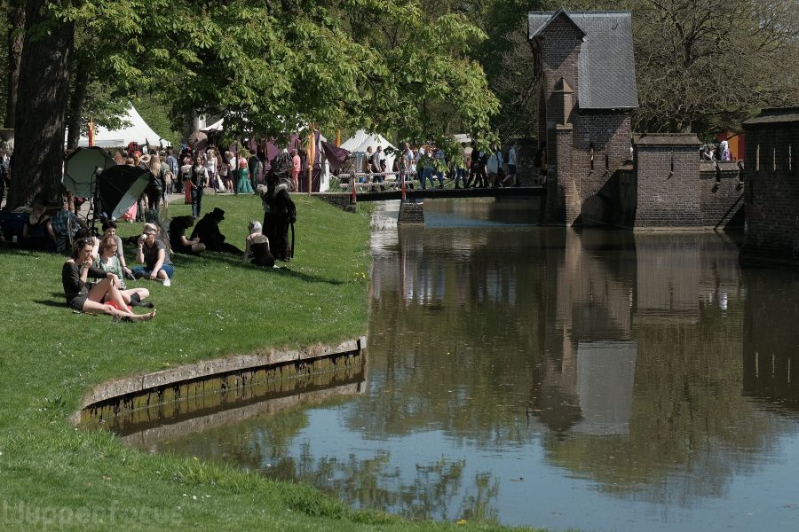 Pause am Kasteel de Haar
